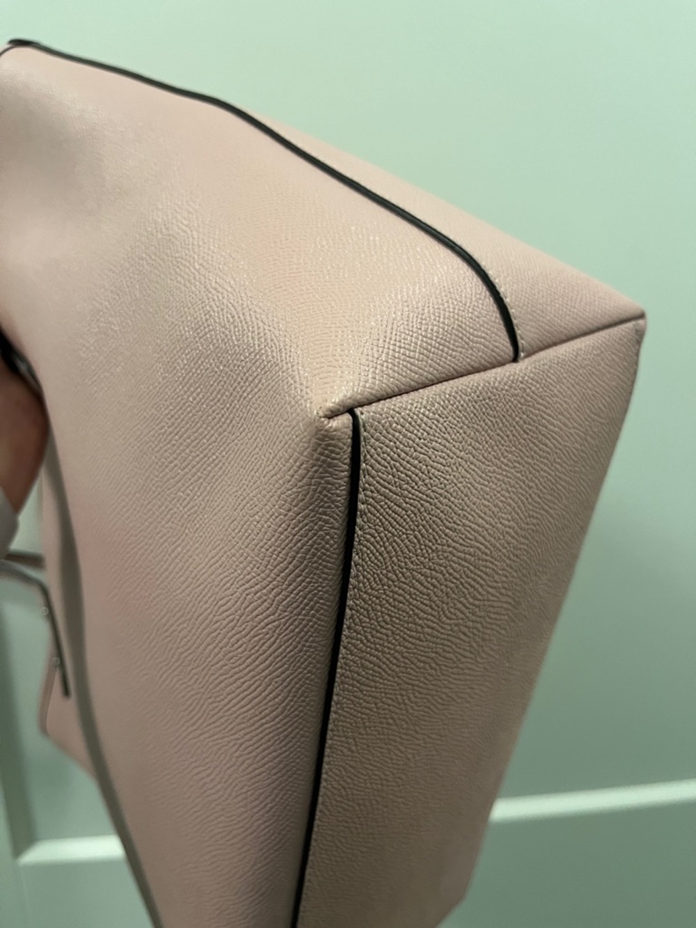 Coach Crossgrain Leather City Zip Tote  Light Pink F58846 - Picture 14 of 16